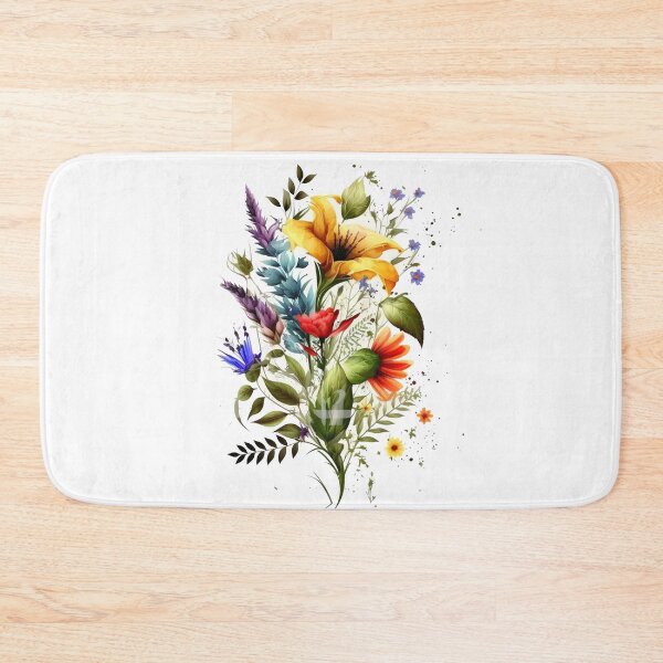 Item preview, Wild Flower art, Wild Flowers lovers designed and sold by deniro1.