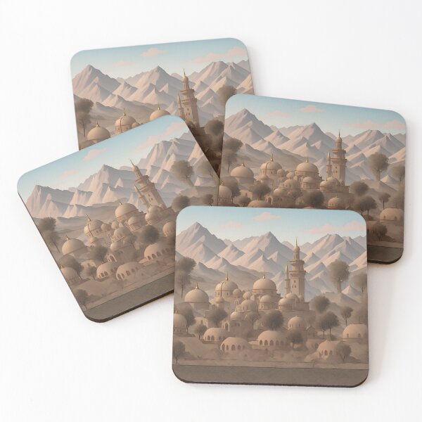 Item preview, oriental village - Persian (iran) art designed and sold by Persian Pride Official.