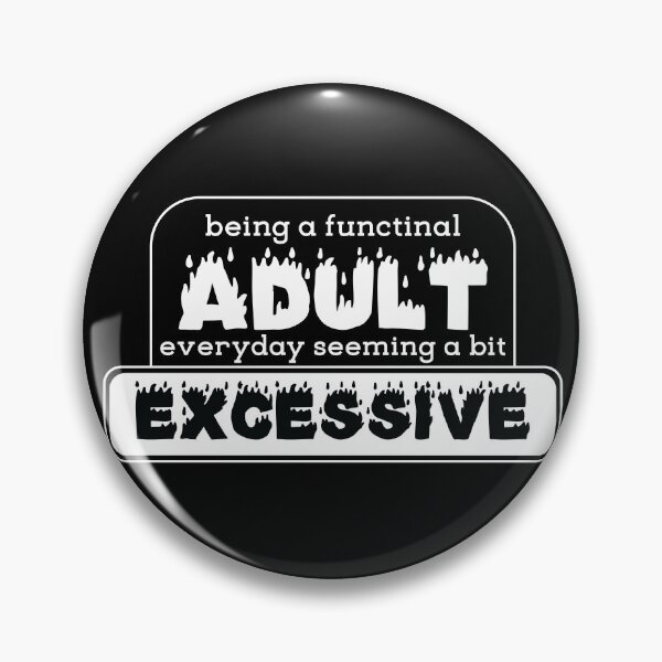 Item preview, Adulting meme [white] designed and sold by deadbeatprince-typography.