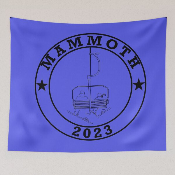 Item preview, Mammoth Snow Ski and Board Chair Lift 2023 designed and sold by ClaireBillson.