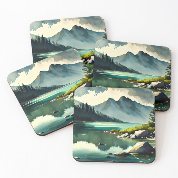 Item preview, Reflections in the Lake designed and sold by BlackWyvernArt.