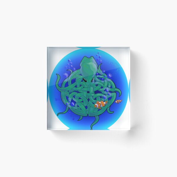 Item preview, knotty cephalopod designed and sold by Tree Huggers Est.420.