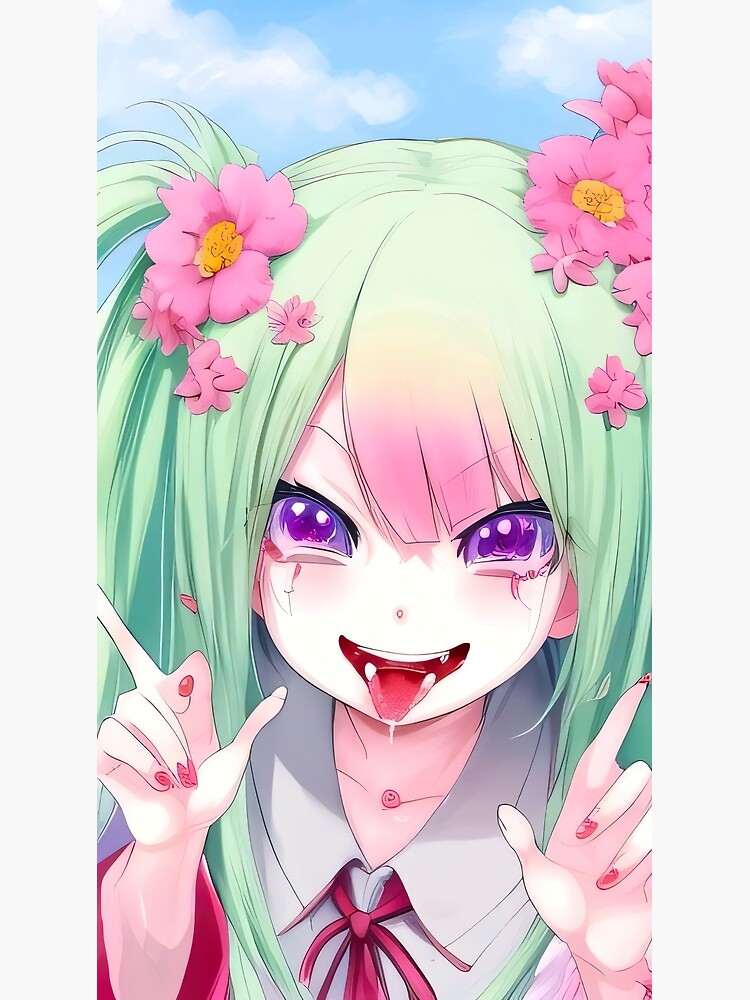 Evil Ahegao Anime Girl