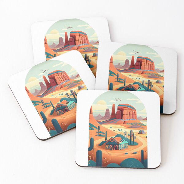 Item preview, Canyonlands National Park Scandinavian Folk Art Style Arch designed and sold by PikoApparel.