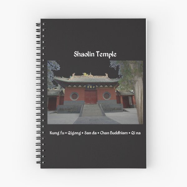 Item preview, Shaolin Temple - The home of Kungfu, San da, qigong and more. white letters designed and sold by NurturingSpirit.