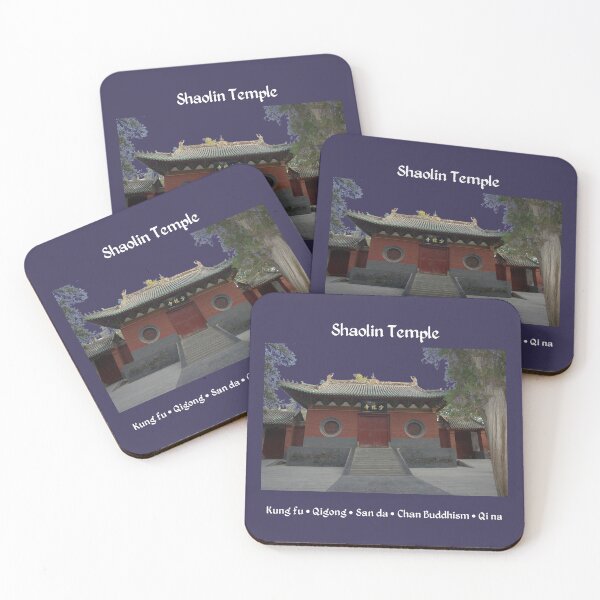 Item preview, Shaolin Temple - The home of Kungfu, San da, qigong and more. white letters designed and sold by NurturingSpirit.