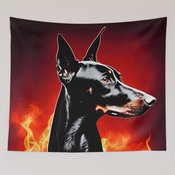 Item preview, Doberman Pinscher Print 1 designed and sold by atangerprints.