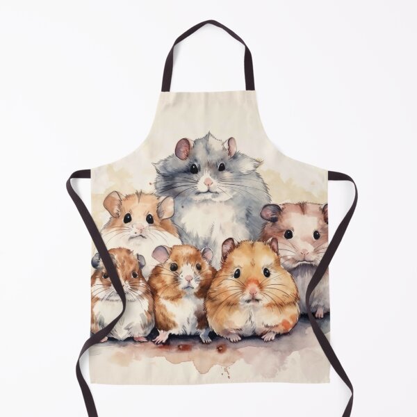 Item preview, Watercolor Wash Hamsters designed and sold by Matt's Artificial Nature.