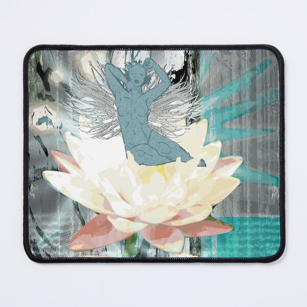 Item preview, Art - Water Elemental Fairy - Waking up in the lilypad designed and sold by Eejee-SK.