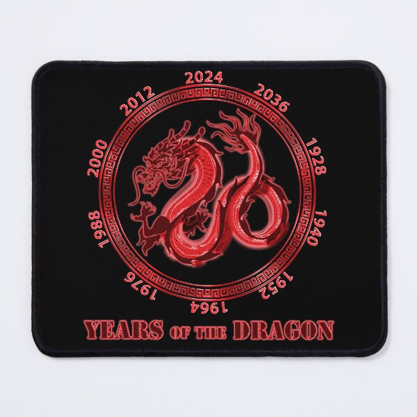 Item preview, Red Years of the Dragon 2024 designed and sold by TheirChoice.
