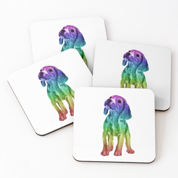 Item preview, Cute Rainbow Labrador Puppy - LGBT Gay Pride Themed designed and sold by AnimalArtstyle.