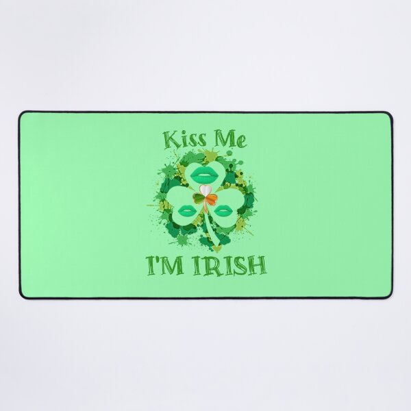 Item preview, Kiss Me I'm Irish designed and sold by Delnet ⭐⭐⭐⭐⭐.