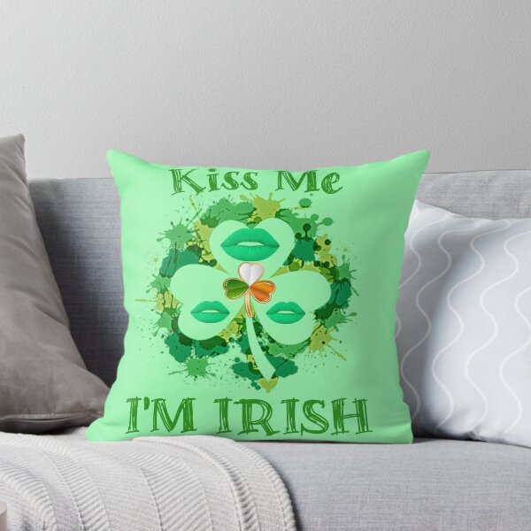 Item preview, Kiss Me I'm Irish designed and sold by Delnet ⭐⭐⭐⭐⭐.