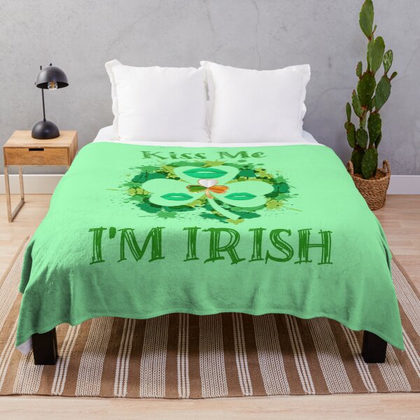 Item preview, Kiss Me I'm Irish designed and sold by Delnet ⭐⭐⭐⭐⭐.