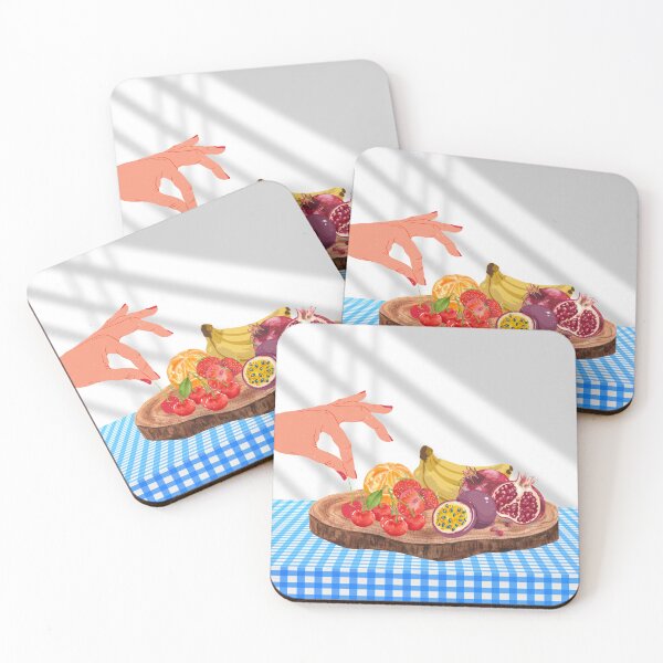 Item preview, Original food painting fruits | the kitchen table designed and sold by Mused by Melancholy.