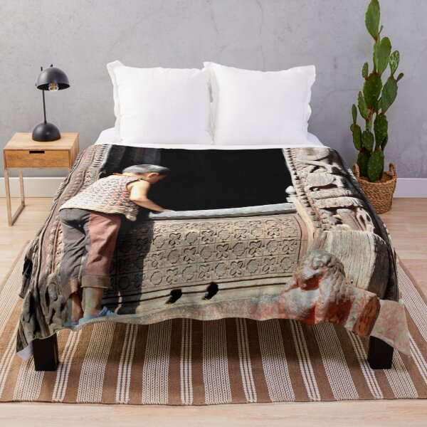 Item preview, The Daring Boy from the Rooftops of Kathmandu designed and sold by franck380.