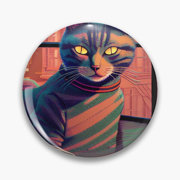Item preview, Our Adorable Feline Dives into the Coffee Culture designed and sold by Shopihy01.