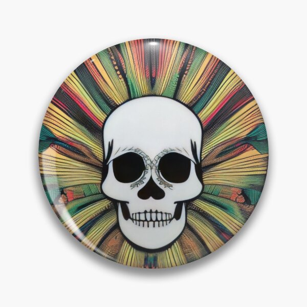 Item preview, Rasta Dreadlock Ire Skull explosion sunburst beams designed and sold by McCallnWaldo.