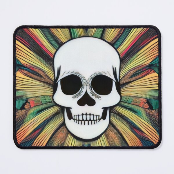 Item preview, Rasta Dreadlock Ire Skull explosion sunburst beams designed and sold by McCallnWaldo.