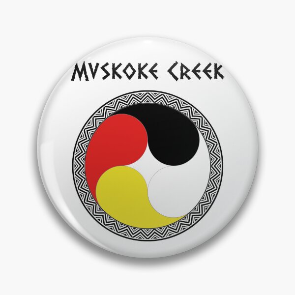 Item preview, Native American Medicine Wheel Muskogee Mvskoke Creek designed and sold by nativeStor.