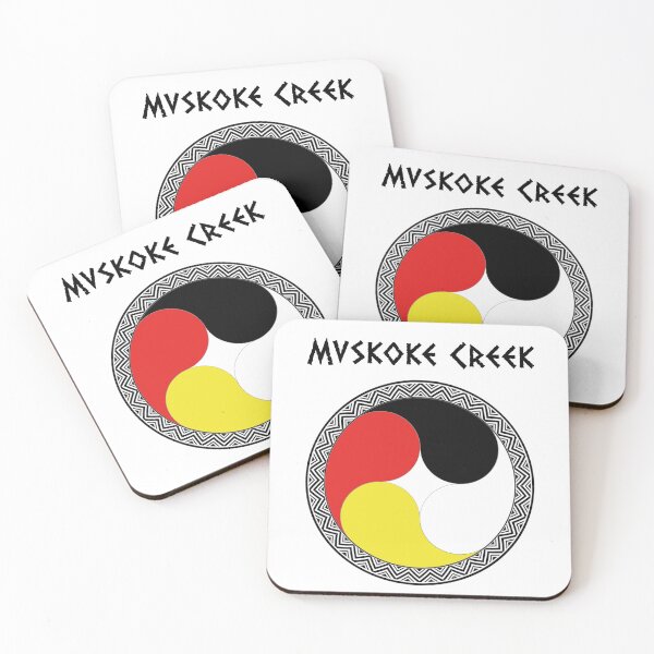 Item preview, Native American Medicine Wheel Muskogee Mvskoke Creek designed and sold by nativeStor.