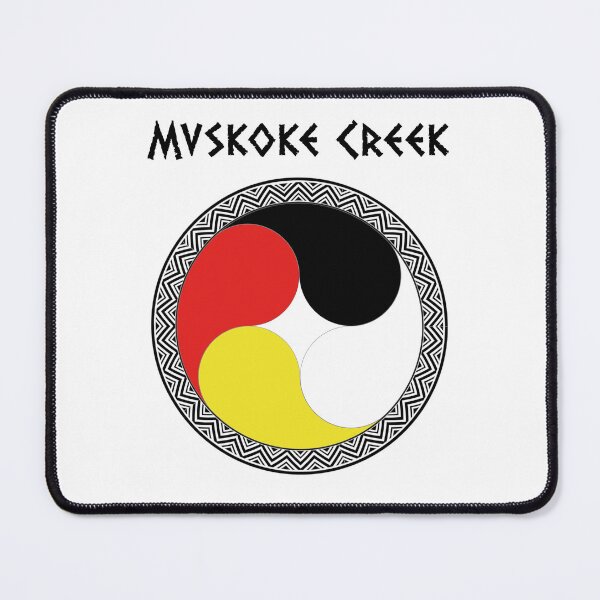 Item preview, Native American Medicine Wheel Muskogee Mvskoke Creek designed and sold by nativeStor.