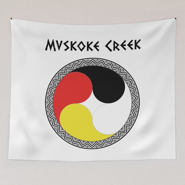 Item preview, Native American Medicine Wheel Muskogee Mvskoke Creek designed and sold by nativeStor.