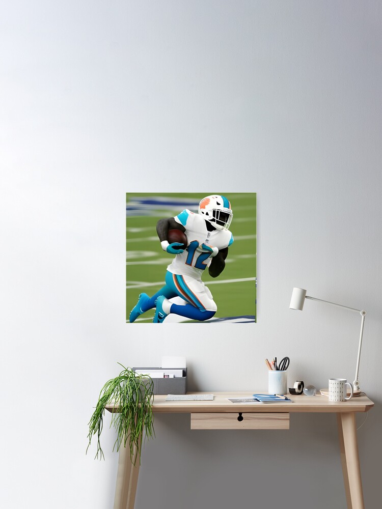 tyreek hill dolphins Poster for Sale by MasterDesigning