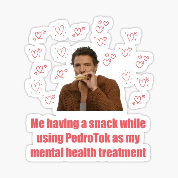 Item preview, Pedro Pascal Snack designed and sold by Khaos Kreative.