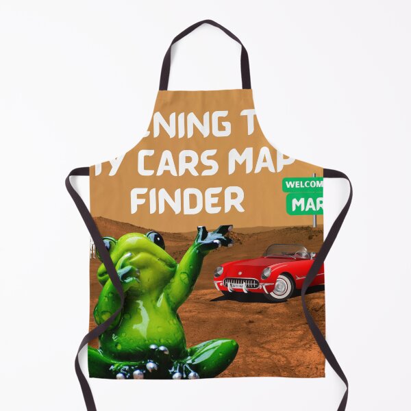 Item preview, My Car Map Finder designed and sold by Kezzie Prints.