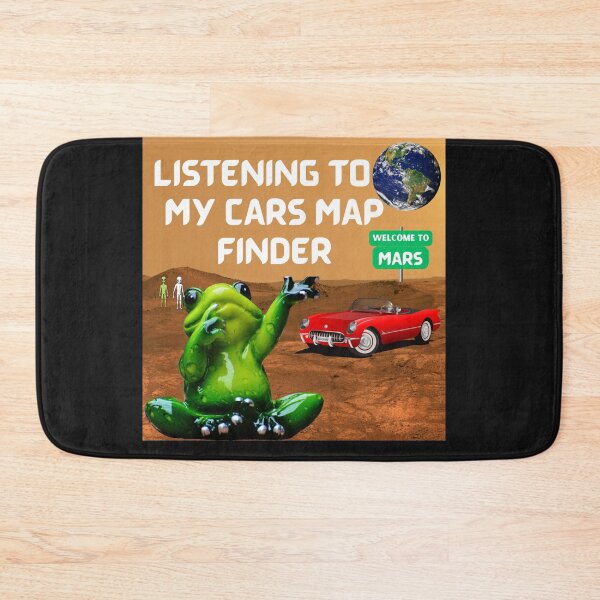 Item preview, My Car Map Finder designed and sold by Kezzie Prints.