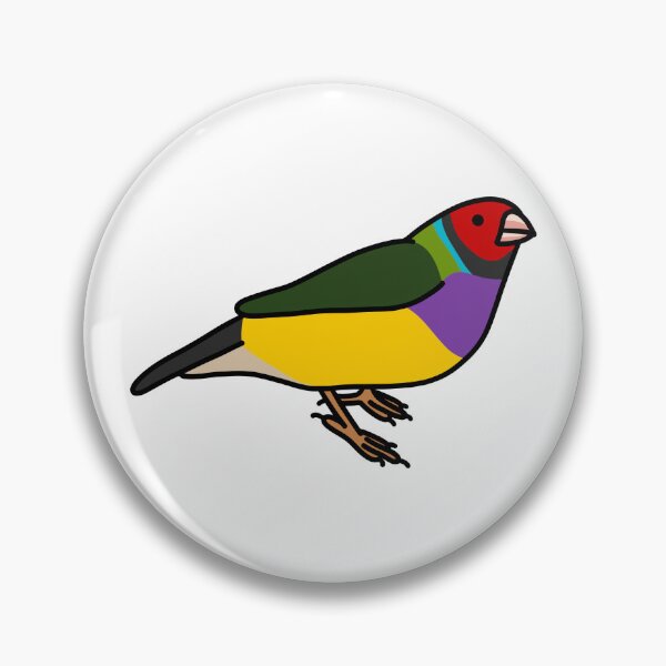 Item preview, gouldian finch 1 designed and sold by Kelsea Taylor.
