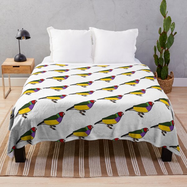Item preview, gouldian finch 1 designed and sold by Kelsea Taylor.