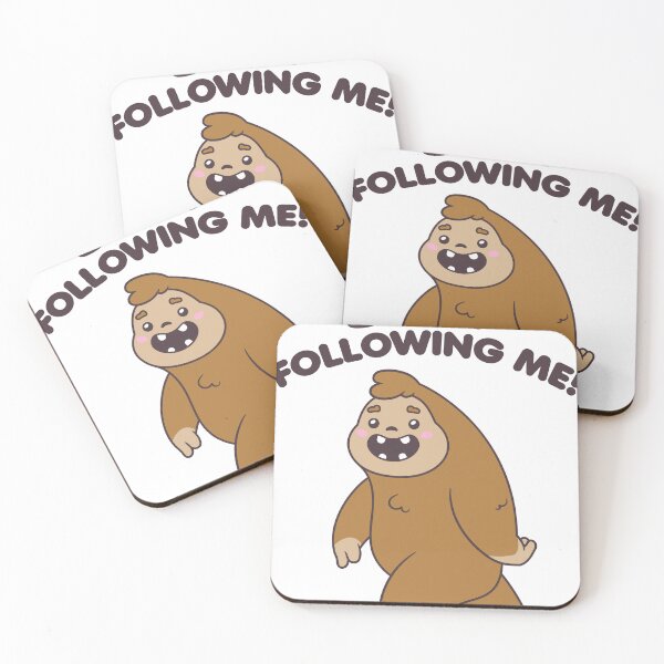 Item preview, stop following me bigfoot designed and sold by TODD GOLDMAN.