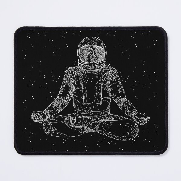 Item preview, Astronaut doing yoga in space designed and sold by payidar-yuce.