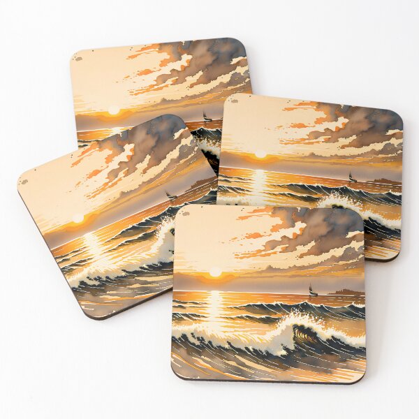 Item preview, Sunset On the Water designed and sold by BlackWyvernArt.