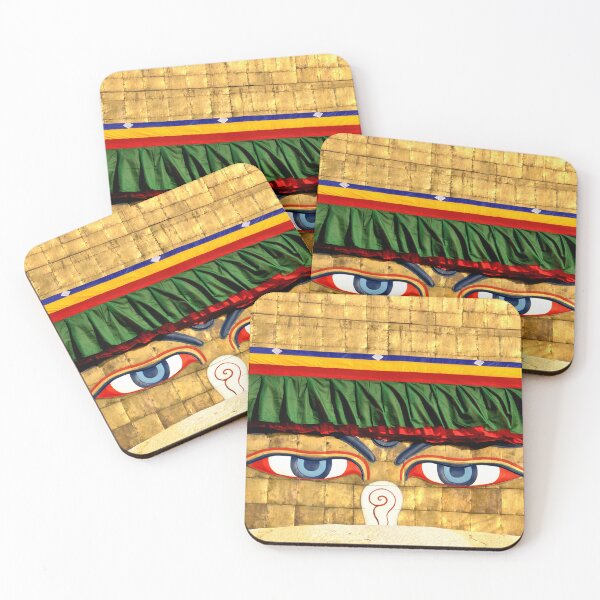 Item preview, Sacred Stupa of Swayambhunath: Gaze of Wisdom designed and sold by franck380.