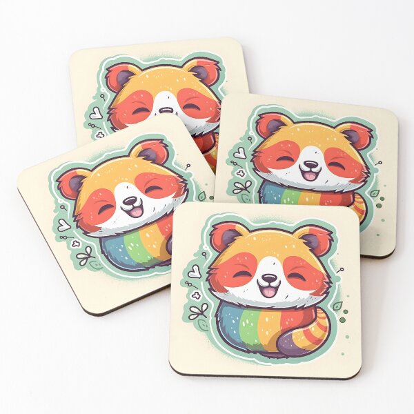 Artikelvorschau, Kleiner roter Panda entworfen und verkauft von WildheartArtCo.
