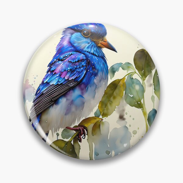 Item preview, Bluebird in the rain designed and sold by Alma Lee.