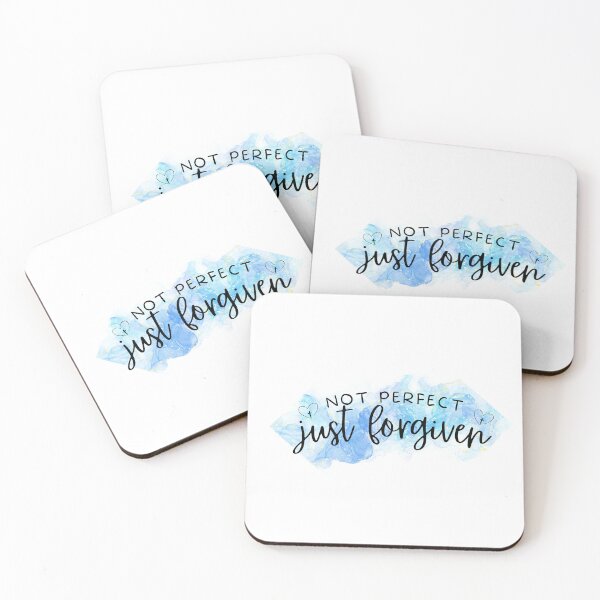 Item preview, Not Perfect, Just Forgiven designed and sold by Wordsofjoy.