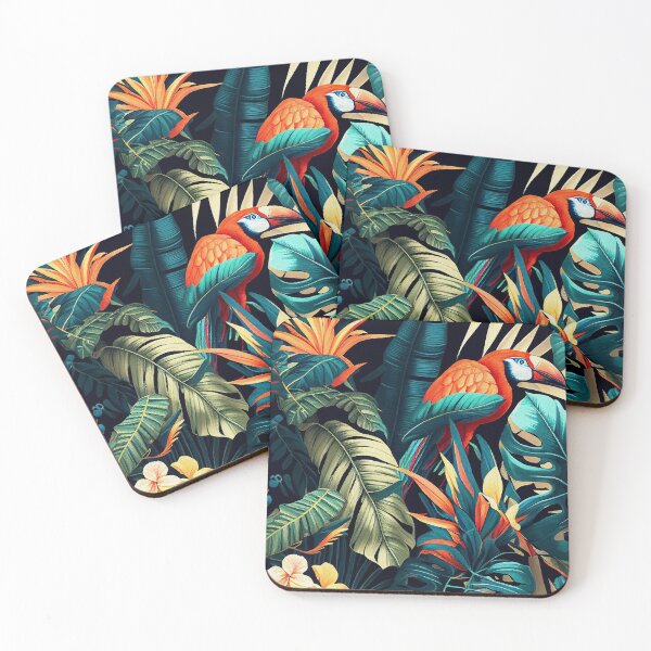 Item preview, Tropical Adventure with Tucan designed and sold by neuzoticart.