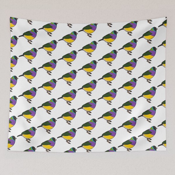Item preview, gouldian finch 3 designed and sold by Kelsea Taylor.