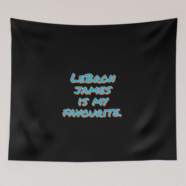 Item preview, Lebron James is my favourite  designed and sold by Gudteyzz.