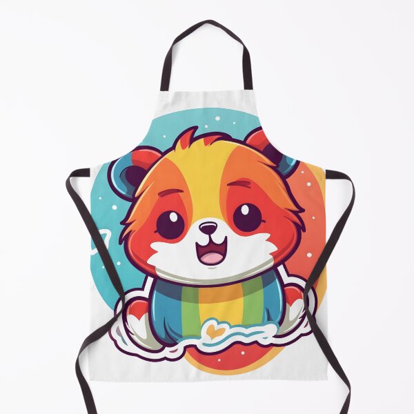 Item preview, Red Panda Rainbow designed and sold by WildheartArtCo.