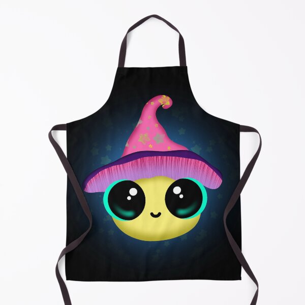 Item preview, Cute Little Big Eyed Witchy Mushroom designed and sold by JMDesignHouse.