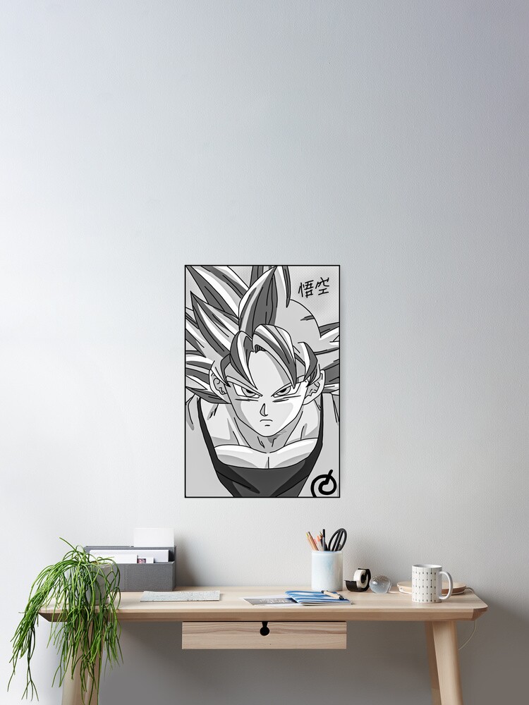 Dragon Ball Super Shonen Anime Mui Goku Manga Panel Art Sticker for Sale  by CataclasticArts ;)