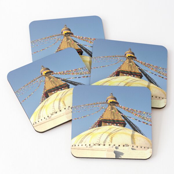 Item preview, Stupa and Prayer Flags in Kathmandu designed and sold by franck380.