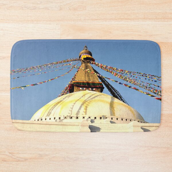 Item preview, Stupa and Prayer Flags in Kathmandu designed and sold by franck380.