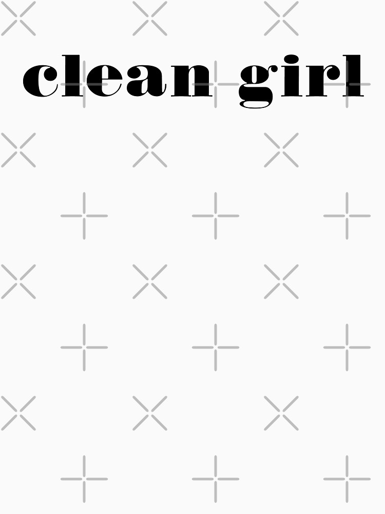 Thumbnail 7 of 7, Essential T-Shirt, Clean Girl Tiktok Beauty Aesthetic Simple Slogan designed and sold by JessicaAmber.