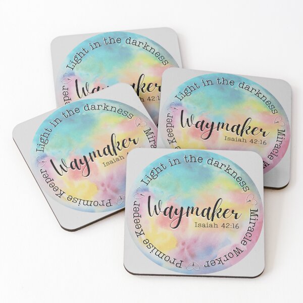 Item preview, Waymaker (Isaiah 42:16) designed and sold by Wordsofjoy&love.